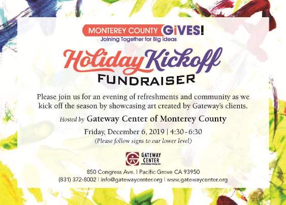 Monterey County Gives Holiday Kickoff Fundraiser